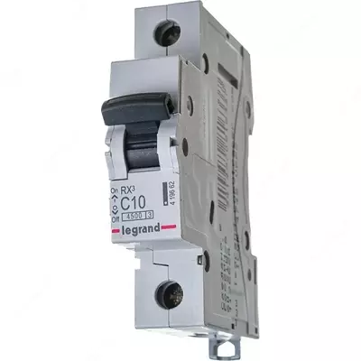 Автоматический выключатель Legrand TX3 MCB 10KA 1P C10/ TX3 С 10А 1Р 10КА 1М