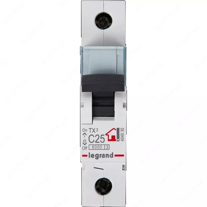Автоматический выключатель Legrand TX3 MCB 10KA 1P C25/ ТХЗ С25А 1Р 10КА 1