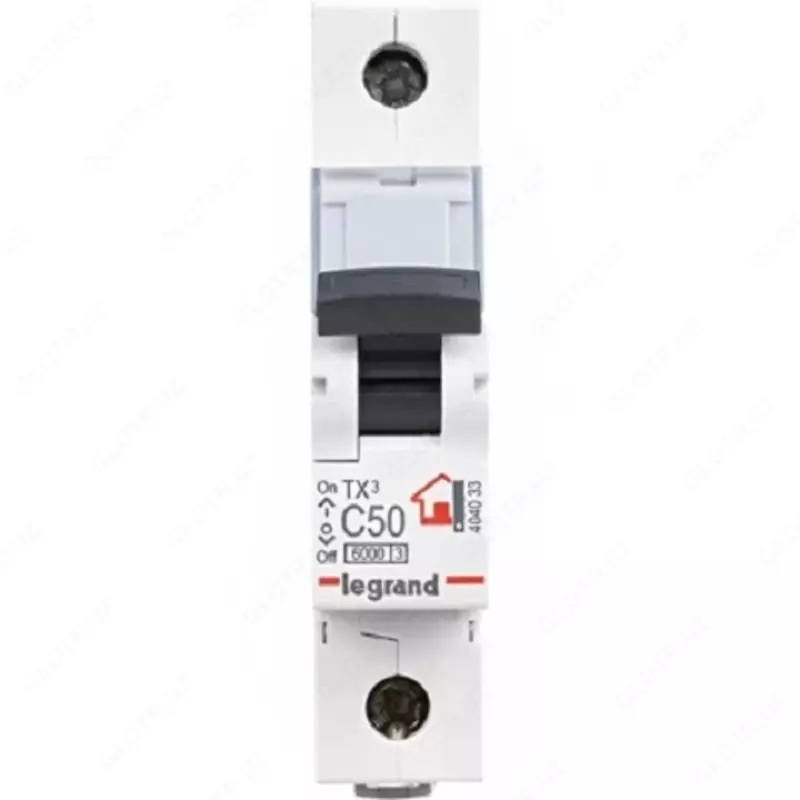 Автоматический выключатель Legrand TX3 MCB 10KA 1P C50/ ТХЗ С50А 1Р 10КА 1