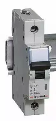 Автоматический выключатель Legrand TX3 MCB 10KA 1P C63/ ТХЗ С63А 1Р 10КА 1