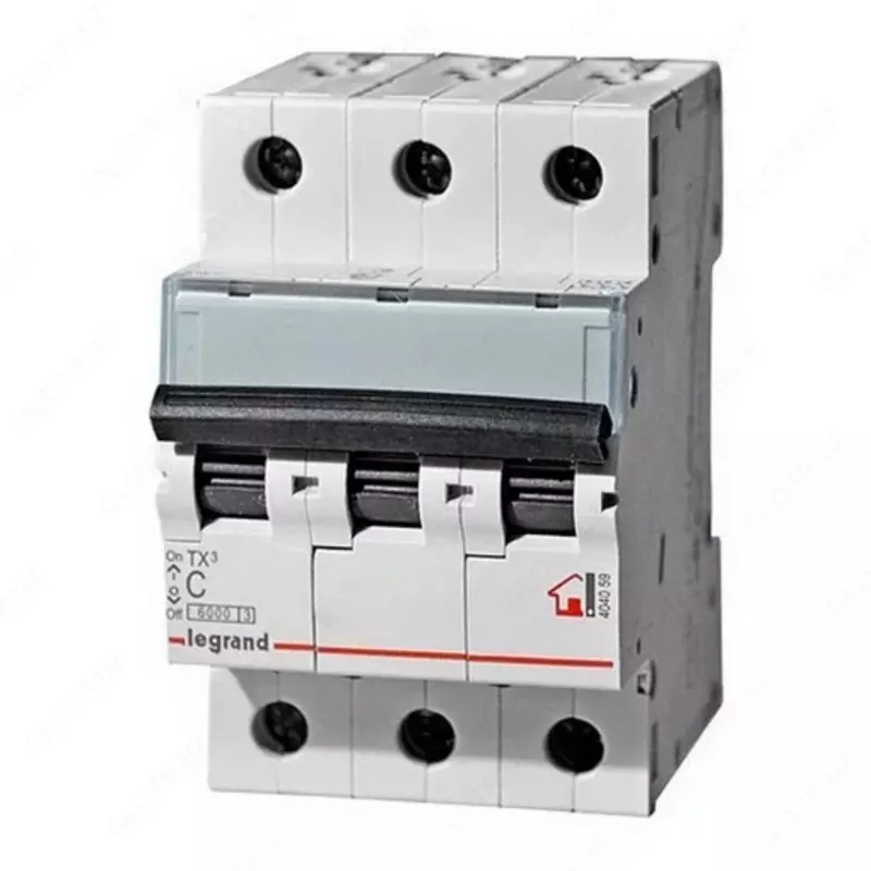 Автоматический выключатель Legrand TX3 MCB 10KA 3P C25/ ТХЗ С 25А ЗР 10КА 3 М