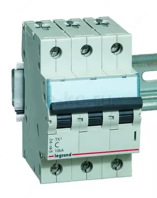 Автоматический выключатель Legrand TX3 MCB 10KA 3P C32/ ТХЗ С 32А ЗР 10КА 3 М