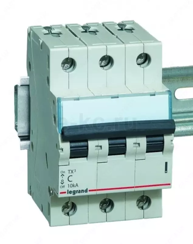 Автоматический выключатель Legrand TX3 MCB 10KA 3P C32/ ТХЗ С 32А ЗР 10КА 3 М
