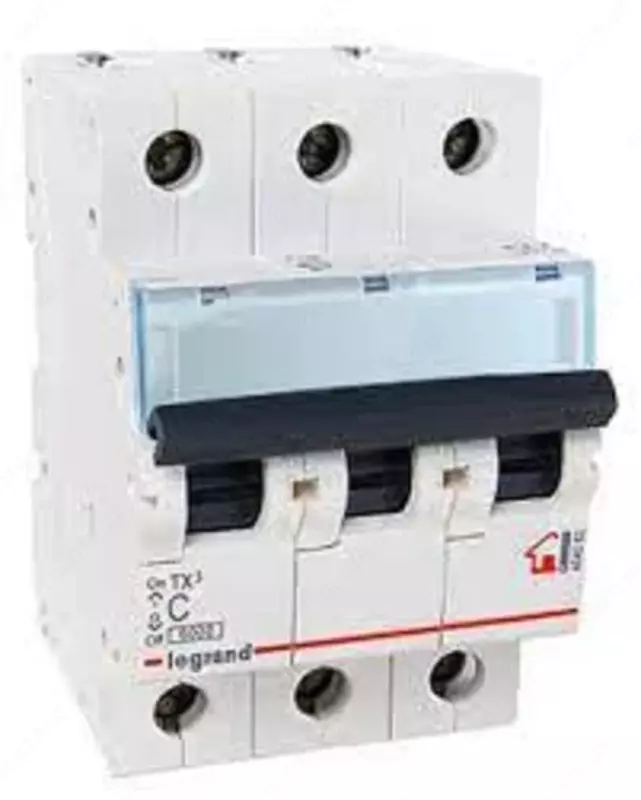 Автоматический выключатель Legrand TX3 MCB 10KA 3P C50/ ТХЗ С 50А ЗР 10КА 3 М