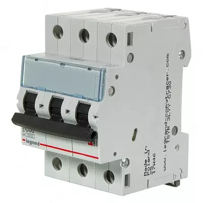 Автоматический выключатель Legrand TX3 MCB 10KA 3P C50/ ТХЗ С 50А ЗР 10КА 3 М