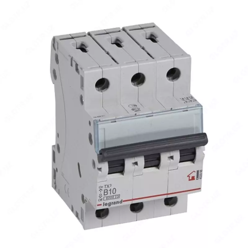 Автоматический выключатель Legrand TX3 MCB 6000 3P B10/TX3 B10A 3П 6000