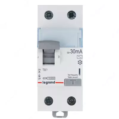 Legrand RCD tx3 2 qutb 30mA 40a (AC)himoya o'chirish moslamasi