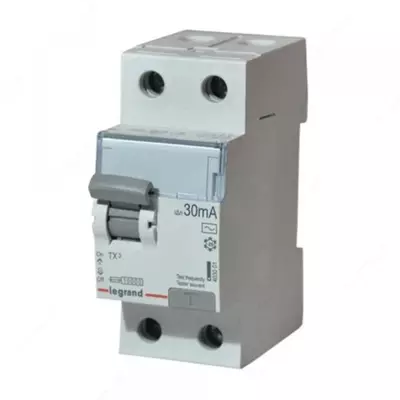 Legrand tx3 rccb 2p 63a AC 30mA MONO / VDT himoya o'chirish moslamasi tx3-2p-63a-AC-30mA-2 modullari
