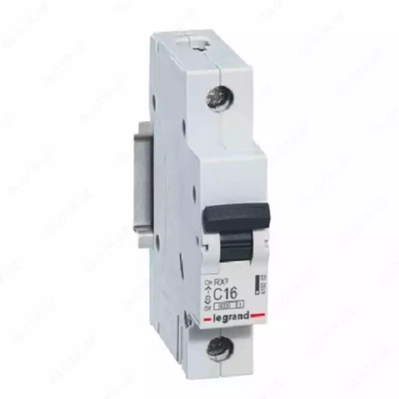 Автоматический выключатель Legrand RX3 6000 16А, категория С, 1 полюс