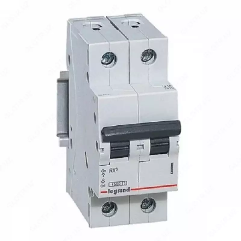 Автоматический выключатель Legrand RX3 6000 10А, категория С, 2 полюса