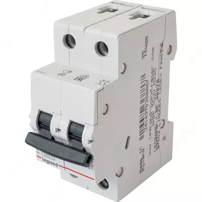 Автоматический выключатель Legrand RX3 6000 40А, категория С, 2 полюса