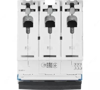 Автоматический выключатель Legrand RX3 6000 10А, категория С, 3 полюса