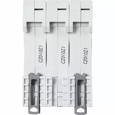 Автоматический выключатель Legrand RX3 6000 20А, категория С, 3 полюса