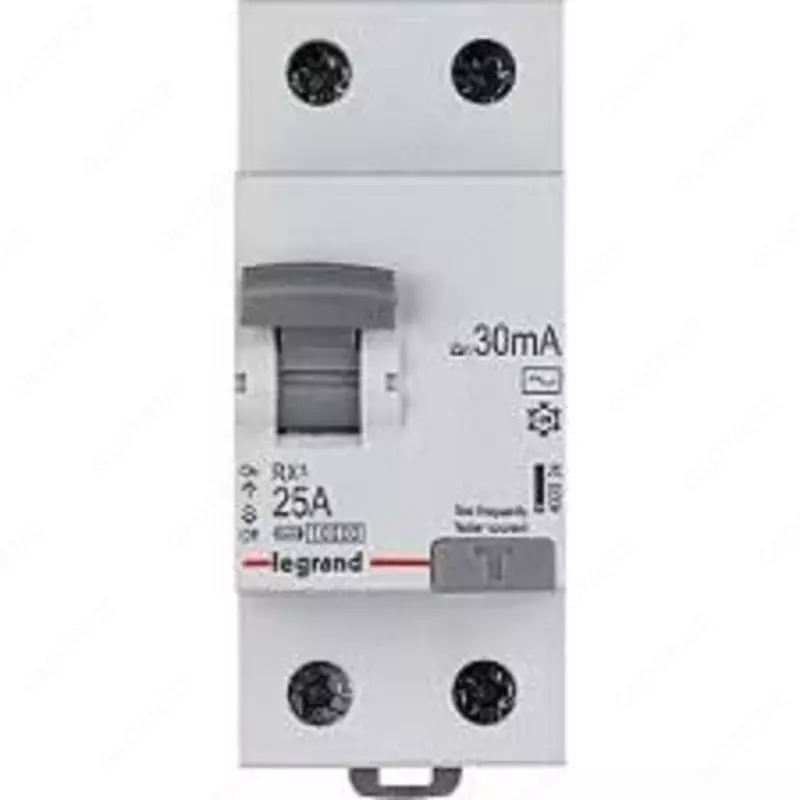 Устройство защитного отключения Legrand УЗО RX3 2 полюса 30mA 25A (AC)
