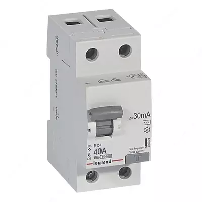 Legrand rx3 RCD 2 qutb 30mA 40a (AC)himoya o'chirish moslamasi