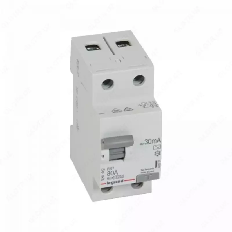 Устройство защитного отключения Legrand УЗО RX3 2 полюса 30mA 80A (AC)
