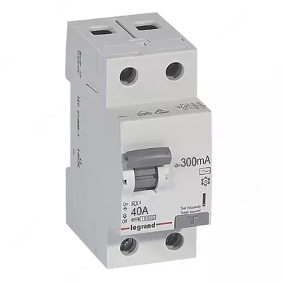 Legrand rx3 RX3 40a, 300mA, 2p (AC)himoya o'chirish moslamasi