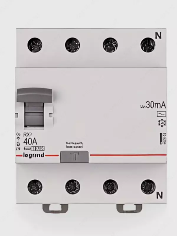 Устройство защитного отключения Legrand RX3 RCCB 4PR 40A AC 30MA / RX3 ВДТ 30МА 40А 4П (AC)