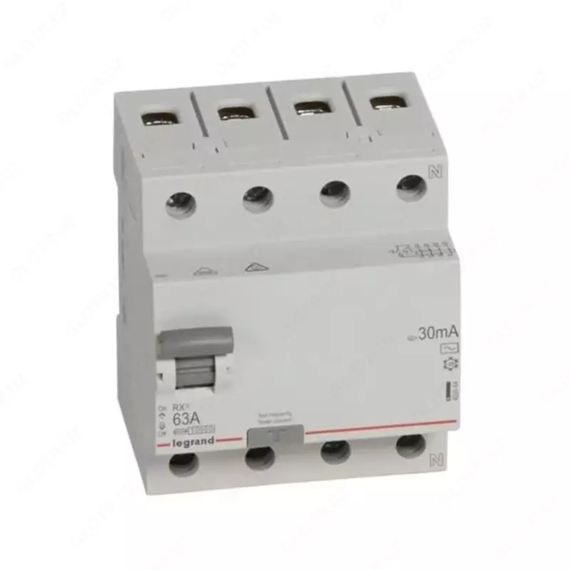 Устройство защитного отключения Legrand RX3 RCCB 4PR 63A AC 30MA / RX3 ВДТ 30МА 63А 4П (AC)