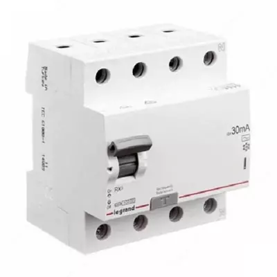 Устройство защитного отключения Legrand RX3 RCCB 4PR 63A AC 30MA / RX3 ВДТ 30МА 63А 4П (AC)