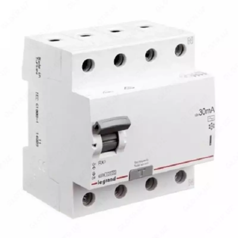 Устройство защитного отключения Legrand RX3 RCCB 4PR 63A AC 30MA / RX3 ВДТ 30МА 63А 4П (AC)