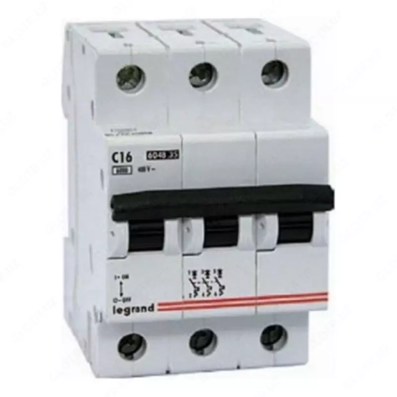 Автоматический выключатель Legrand LR С16/3, 6кА