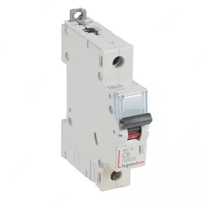 Автоматический выключатель Legrand DX3-E C6 1П 6000/6kA