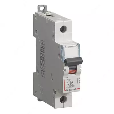 Legrand DX3 1P 16a 10 kA 1m elektron to'xtatuvchisi (C turi)