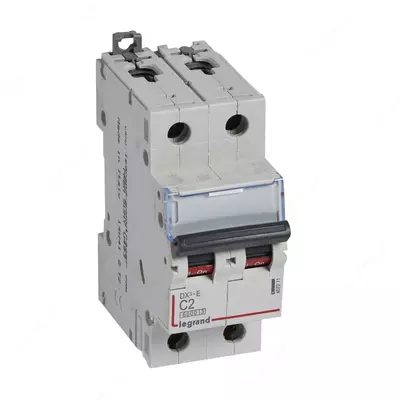 Legrand DX3-E 2p 2a 6kA elektron to'xtatuvchisi (C turi)