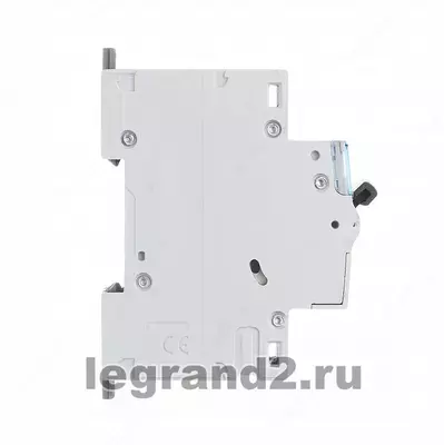 Legrand DX3-E 2p 2a 6kA elektron to'xtatuvchisi (C turi)