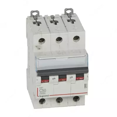 Legrand DX3 3p 50A (C) 6000/10ka elektron to'xtatuvchisi