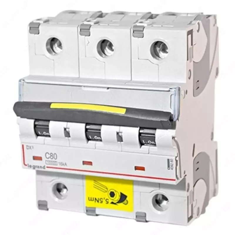 Автоматический выключатель Legrand DX3 3P 80A (С) 10kA/16kA