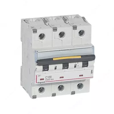 Автоматический выключатель Legrand DX3 3P 100A 16kA (Тип С)