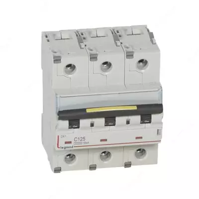 Автоматический выключатель Legrand DX3 3P 125A 16kA (Тип С)