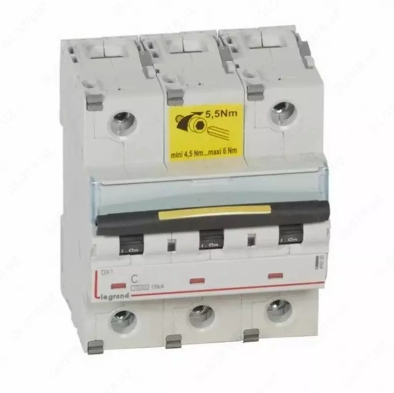 Автоматический выключатель Legrand DX3 3P 125A 16kA (Тип С)