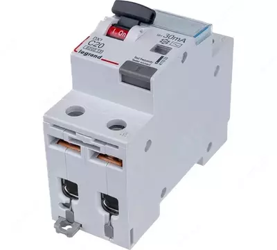 Дифференциальный автомат (АВДТ) Legrand DX3 1P+N 20A 30 mA 10 kA 2M (Тип С)