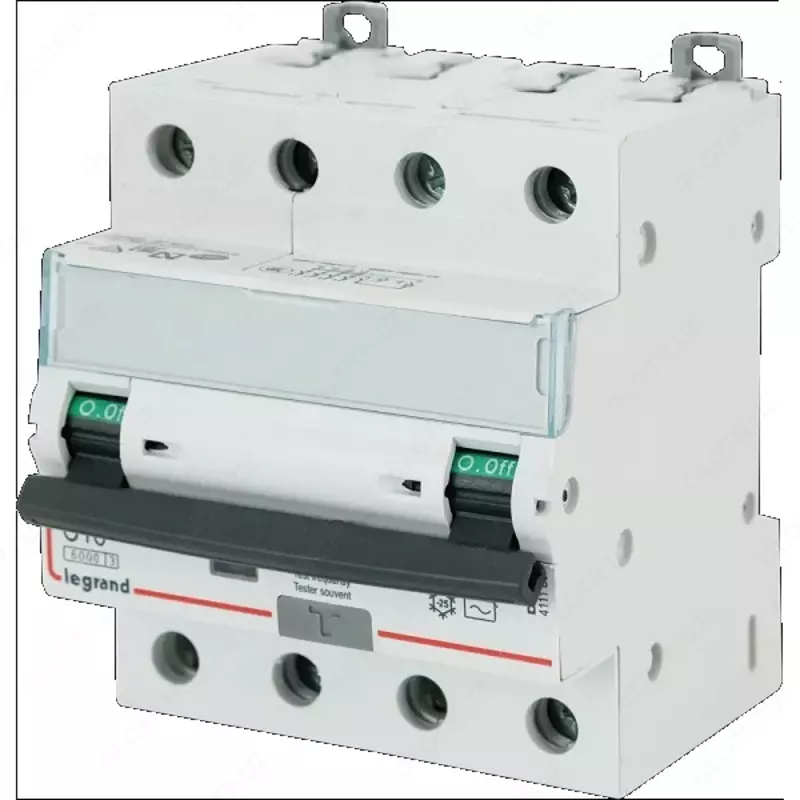 Дифференциальный автомат (АВДТ) Legrand DX3 4P 16A 30 mA 6 kA 2M (Тип С)