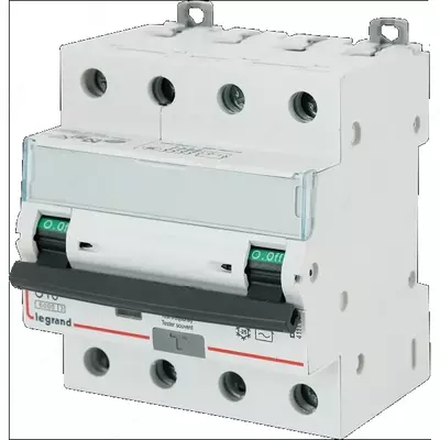 Дифференциальный автомат (АВДТ) Legrand DX3 4P 16A 30 mA 6 kA 2M (Тип С)