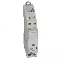 Kontaktor Legrand cx3 230V 2p 1no + 1nz 16a qo'lda boshqarilmasdan 1 modul