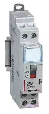 Kontaktor Legrand cx3 230V 2NO 25a qo'lda boshqarish