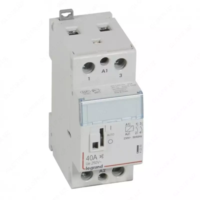 Контактор Legrand CX3 2П 250/230В 2НО 40А с ручным управлением 2 модуля