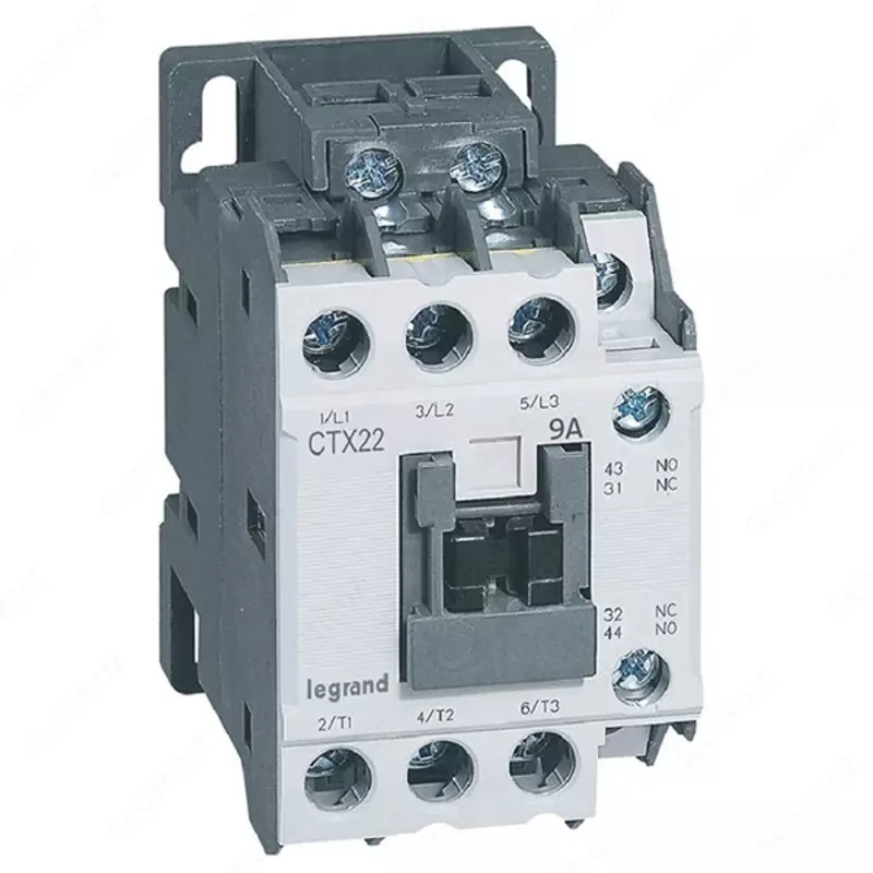 Контактор Legrand CTX3 22 3P 9A (AC-3) 1НО+1НЗ 230V AC