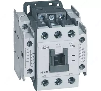 Контактор Legrand CTX3 3P 32A (AC-3) 2НО+2НЗ 230V AC