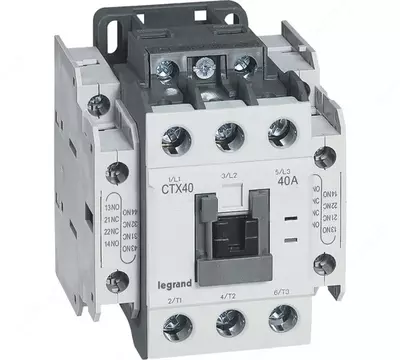 Контактор Legrand CTX3 3P 40A (AC-3) 2НО+2НЗ 230V AC