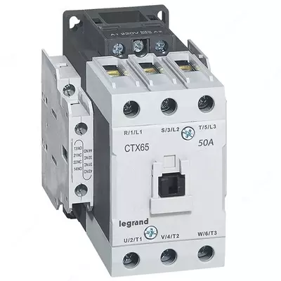 Контактор Legrand CTX3 3P 50A (AC-3) 2НО+2НЗ 230V AC