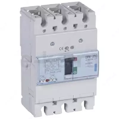 Автоматический выключатель Legrand DPX3 250, термомагнитный 3П 63А, 70кА