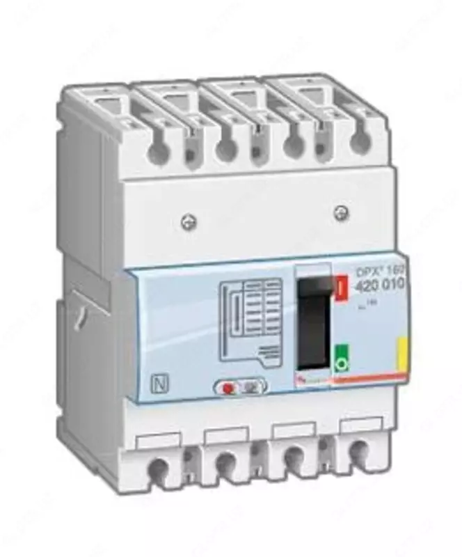 Автоматический выключатель Legrand DPX3 160, термомагнитный расцепитель 3П 100А, 25кА