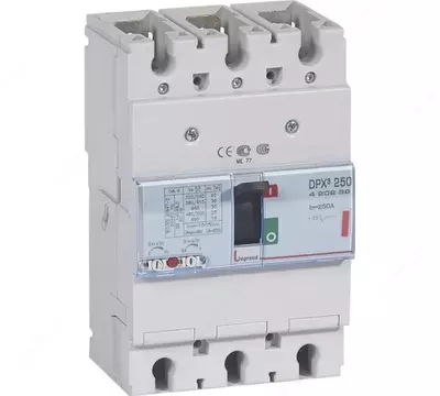 Автоматический выключатель Legrand DPX3 250, термомагнитный расцепитель 3П 250А, 36кА