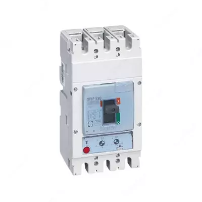 Автоматический выключатель Legrand DPX3 630, термомагнитный расцепитель 3П 630А, 36кА