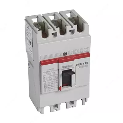 Автоматический выключатель Legrand DRX 125 3П 100А, 10кА